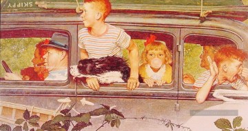  go - going and coming 1947 Norman Rockwell